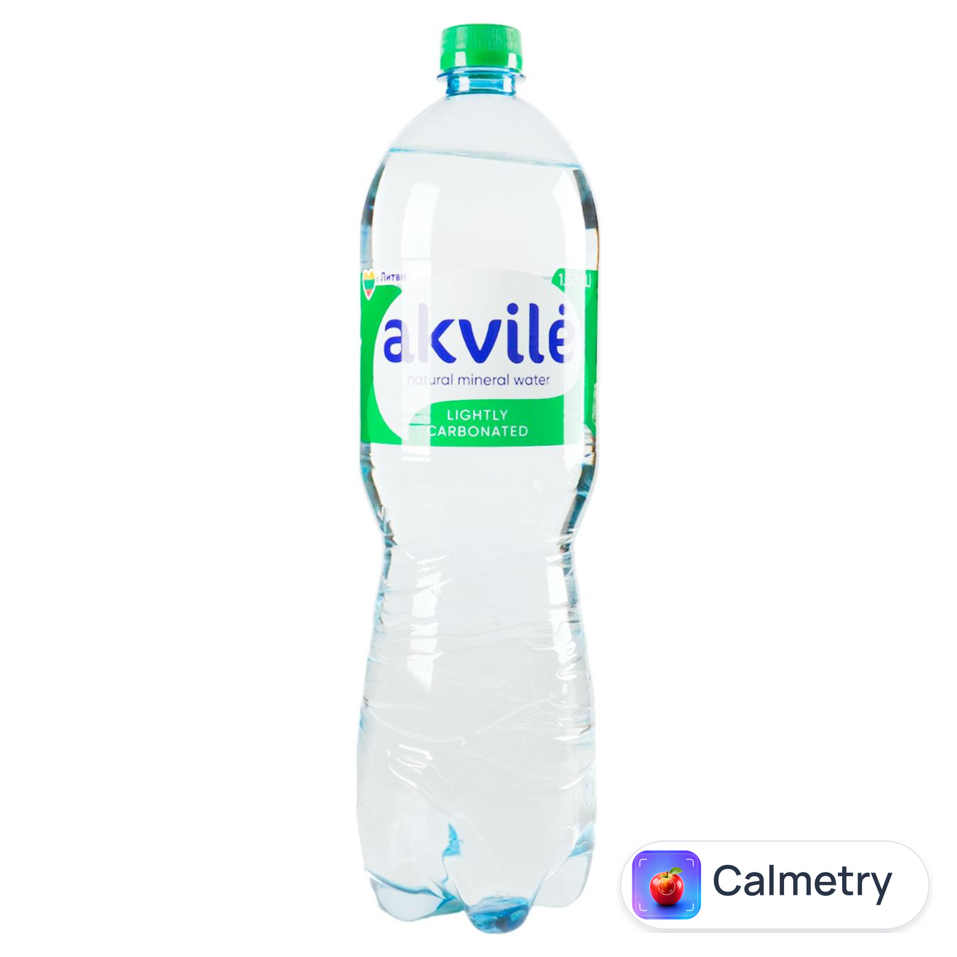 Вода мінеральна Akvile слабогазована 1,5л