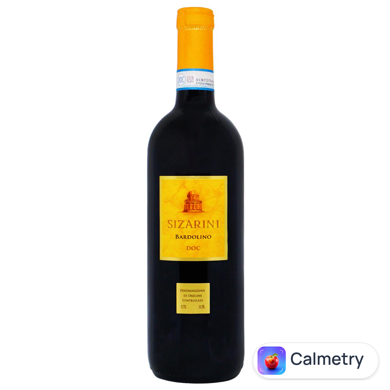 Вино Sizarini Bardolino DOC червоне сухе 12% 0,75л