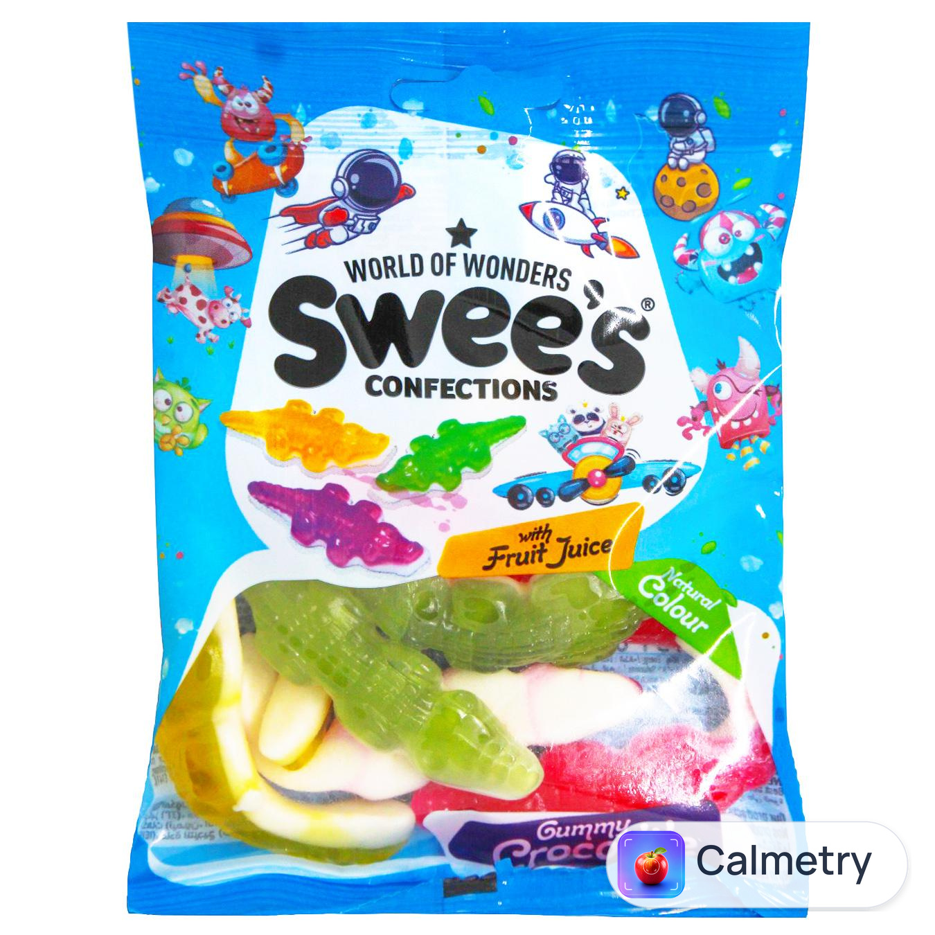 Цукерки Swees Крокодили желейні 80г