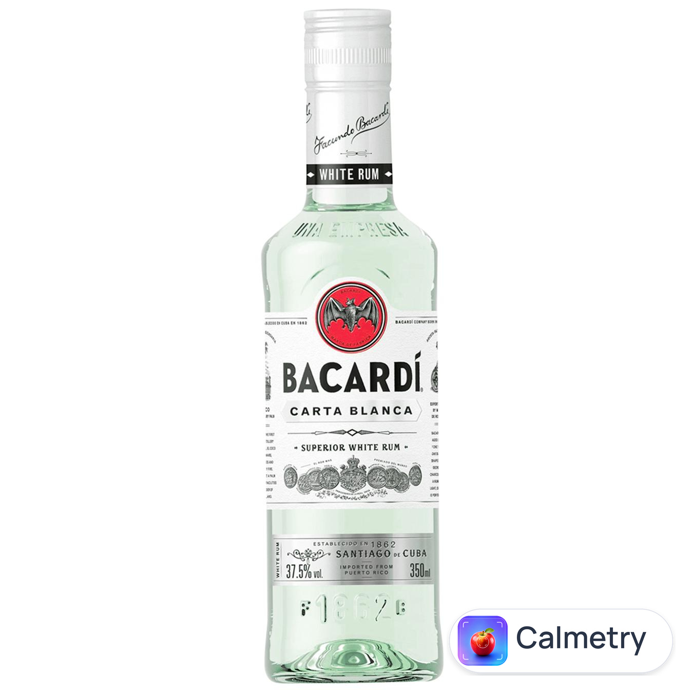 Ром Bacardi Carta Blanca 37,5% 0,35л