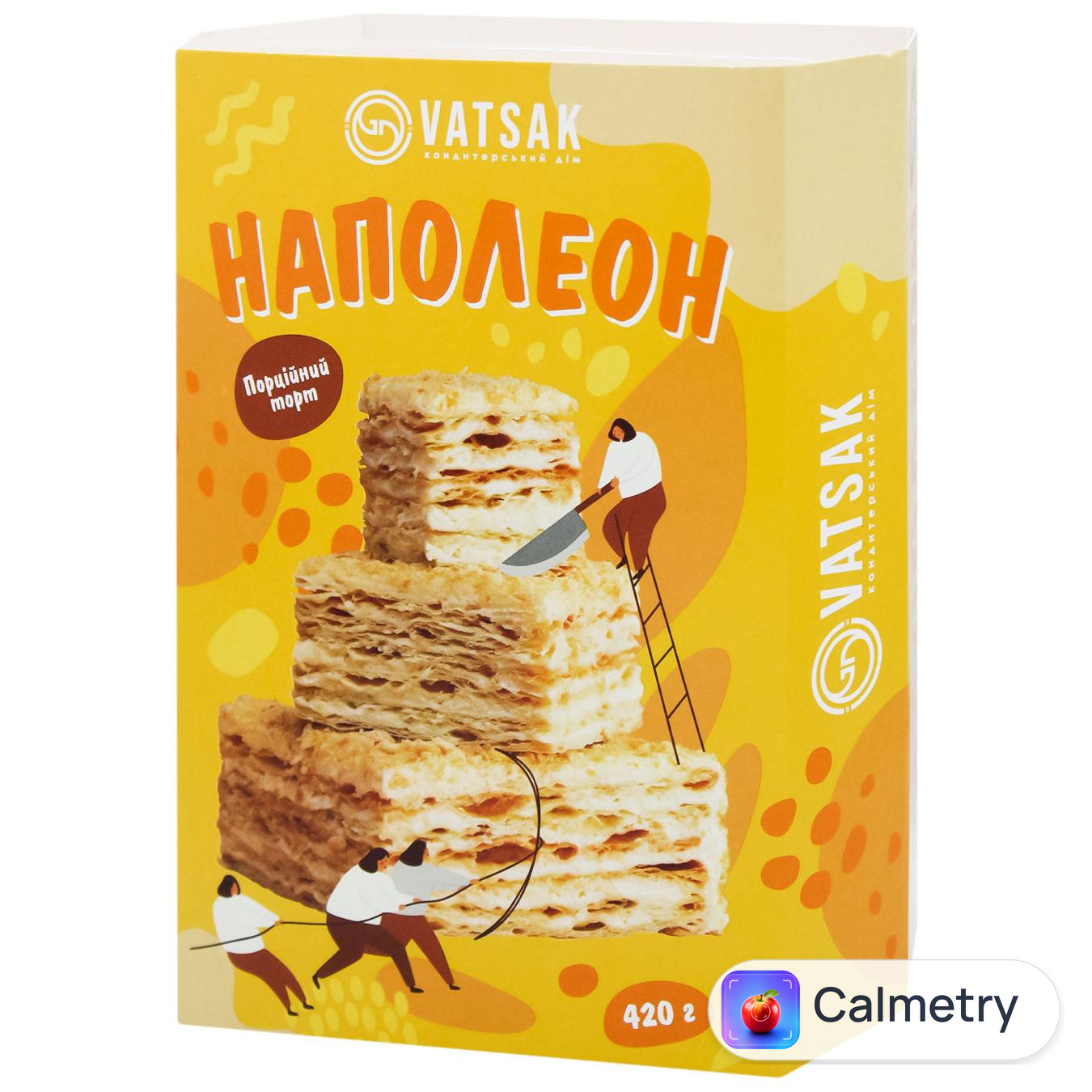 Торт Вацак Наполеон 420г