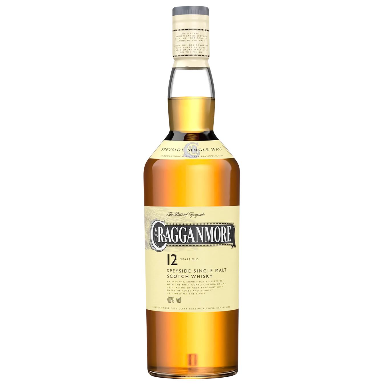 Віскі Cragganmore 12 років 40% 0,7л — фото продукту