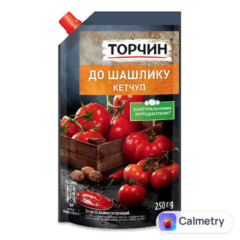 Кетчуп Торчин до шашлику пастеризований, 250г