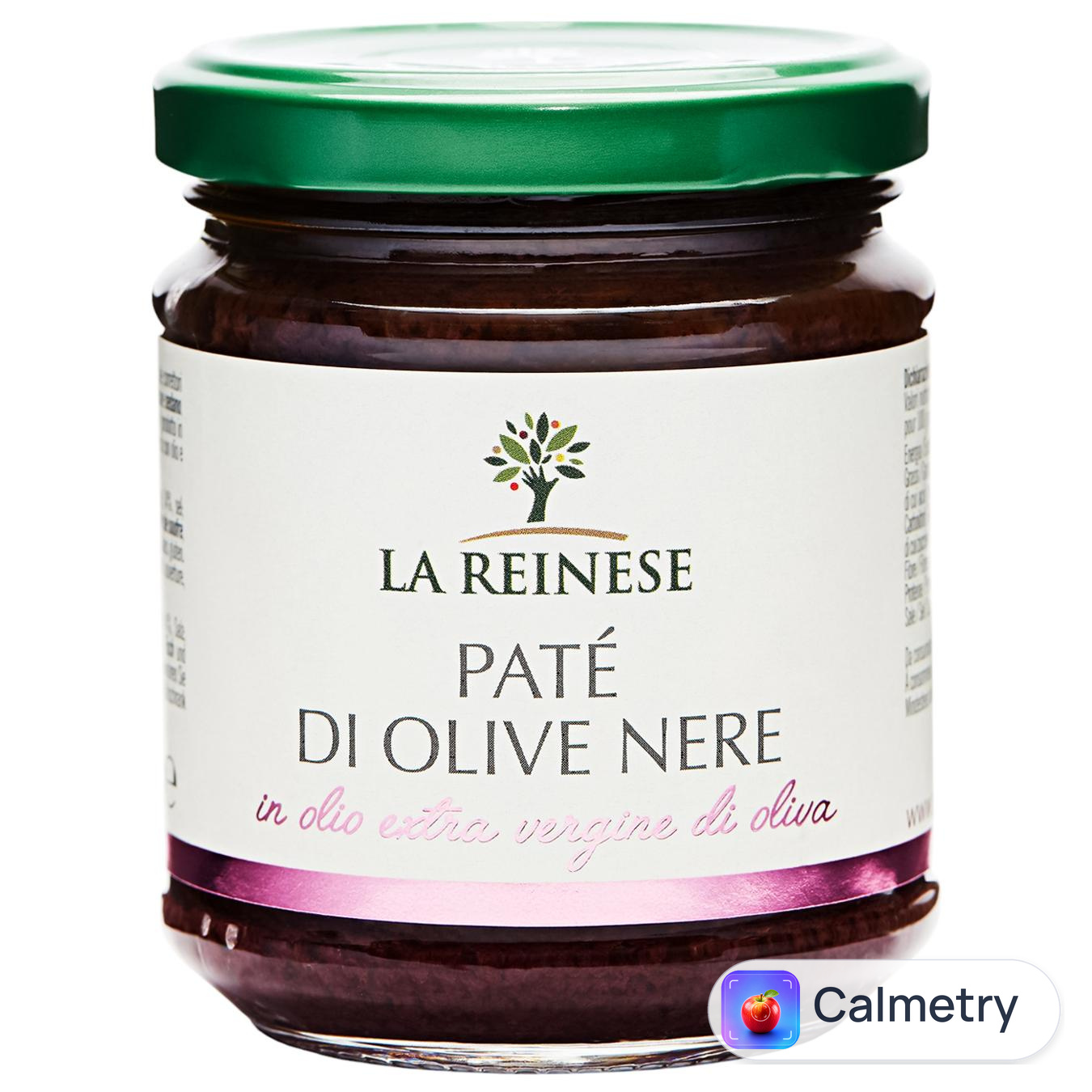 Паштет La Reinese із чорних оливок 180г