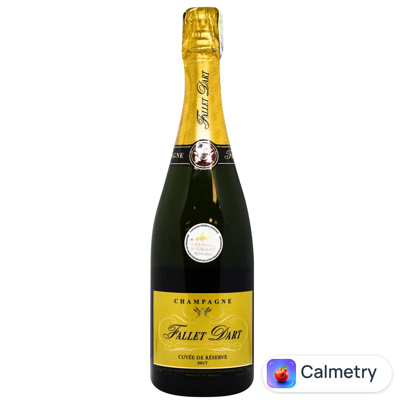 Шампанське Fallet Dart Cuvee de Reserve біле сухе 12,5% 0,75л