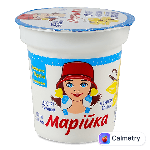 Десерт сирковий «Марійка» ваніль 5%, 150г