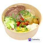 Боул The Local Food з яловичим язиком та хумусом 350г