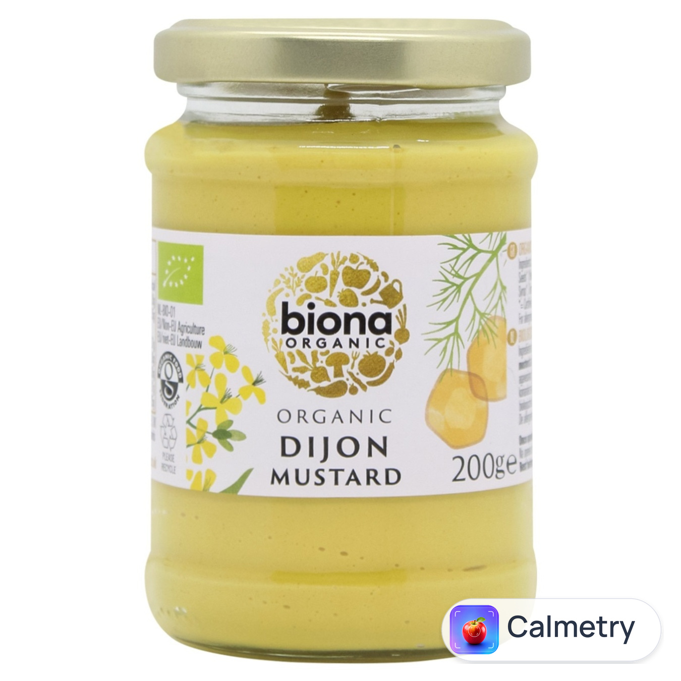 Гірчиця Biona Organic Діжонська органічна 200г