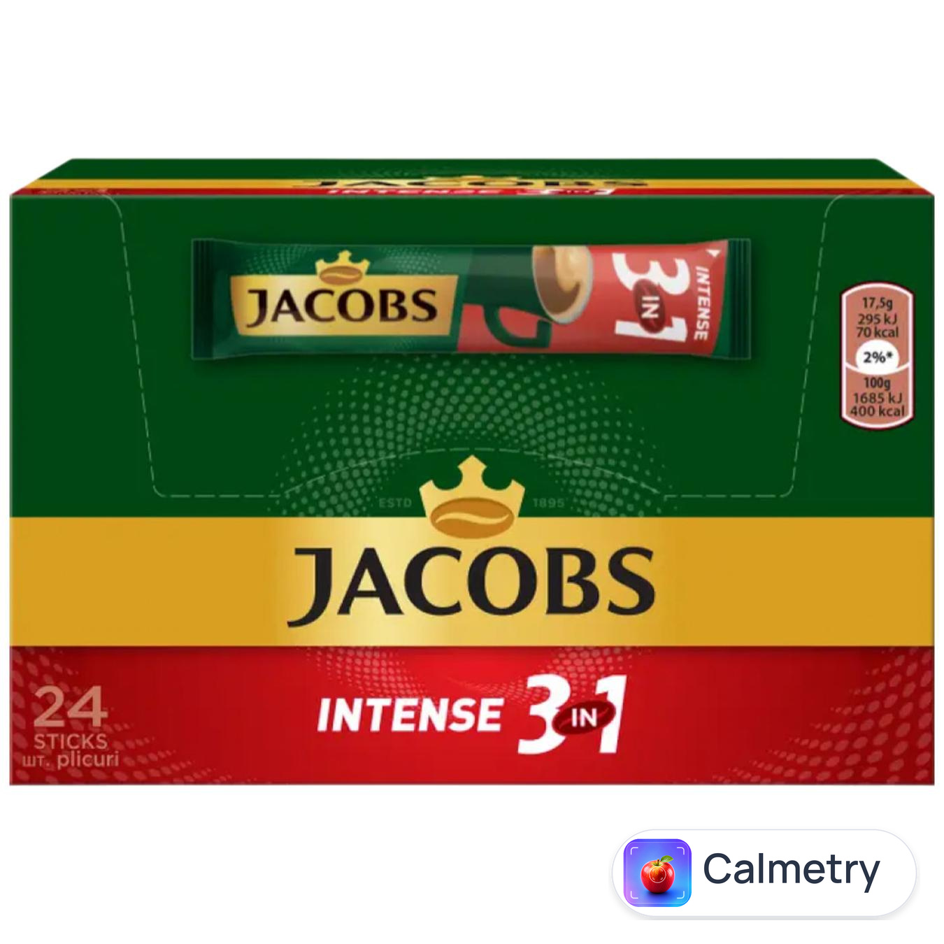 Напій кавовий Jacobs Intense 3в1 12г