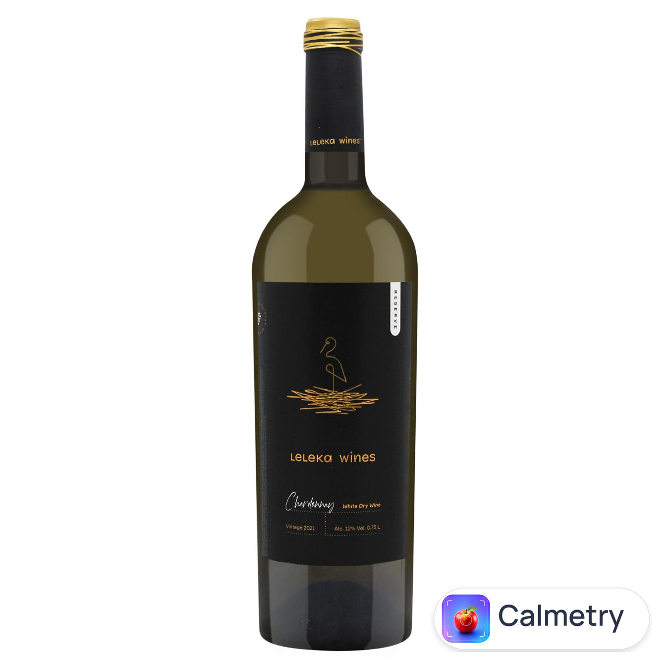 Вино Leleka Wines Шардоне Резерв біле сухе 13% 0,75л — фото продукту