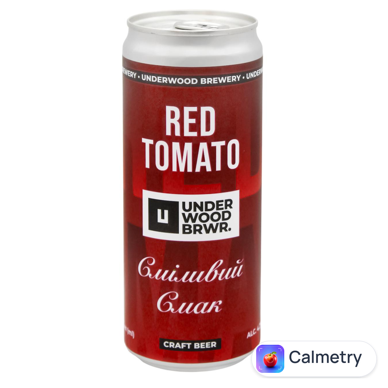 Пиво Underwood Red Tomato світле 4,2% 0,33л — фото продукту