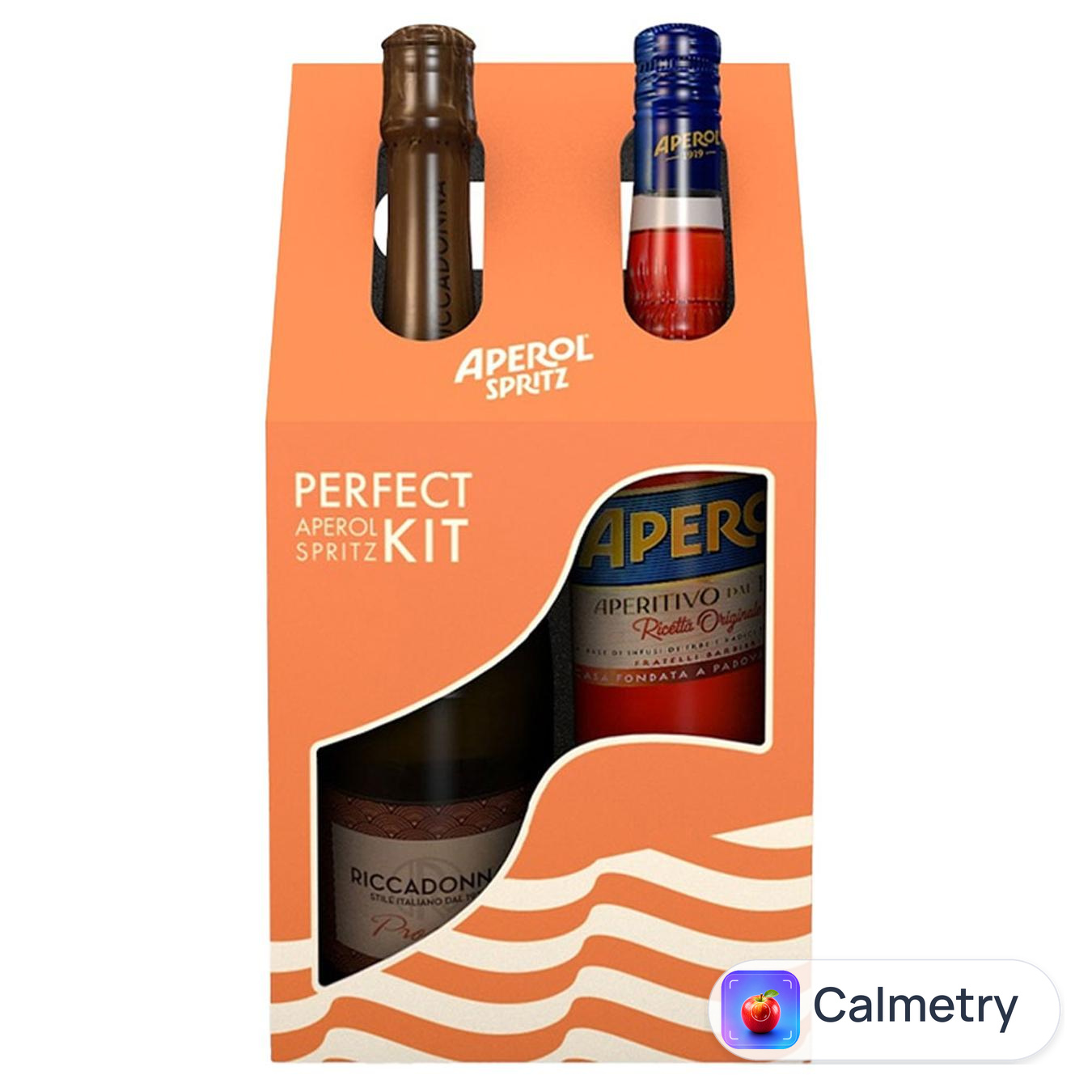 Набір Аперитив Aperol 11% 0,7л та Вино ігристе Riccadonna For Spritz біле сухе 11,5% 0,75л