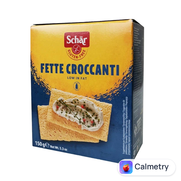 Хлібці без глютену Dr.Schär Fette Croccanti 150 г
