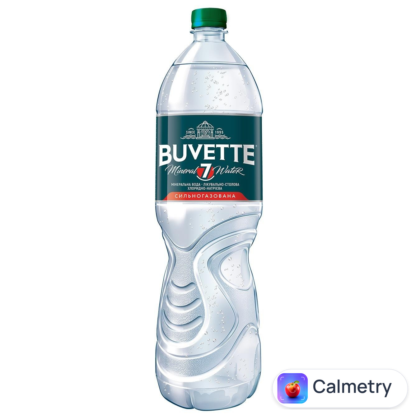 Вода мінеральна Buvette №7 сильногазована 1,5л