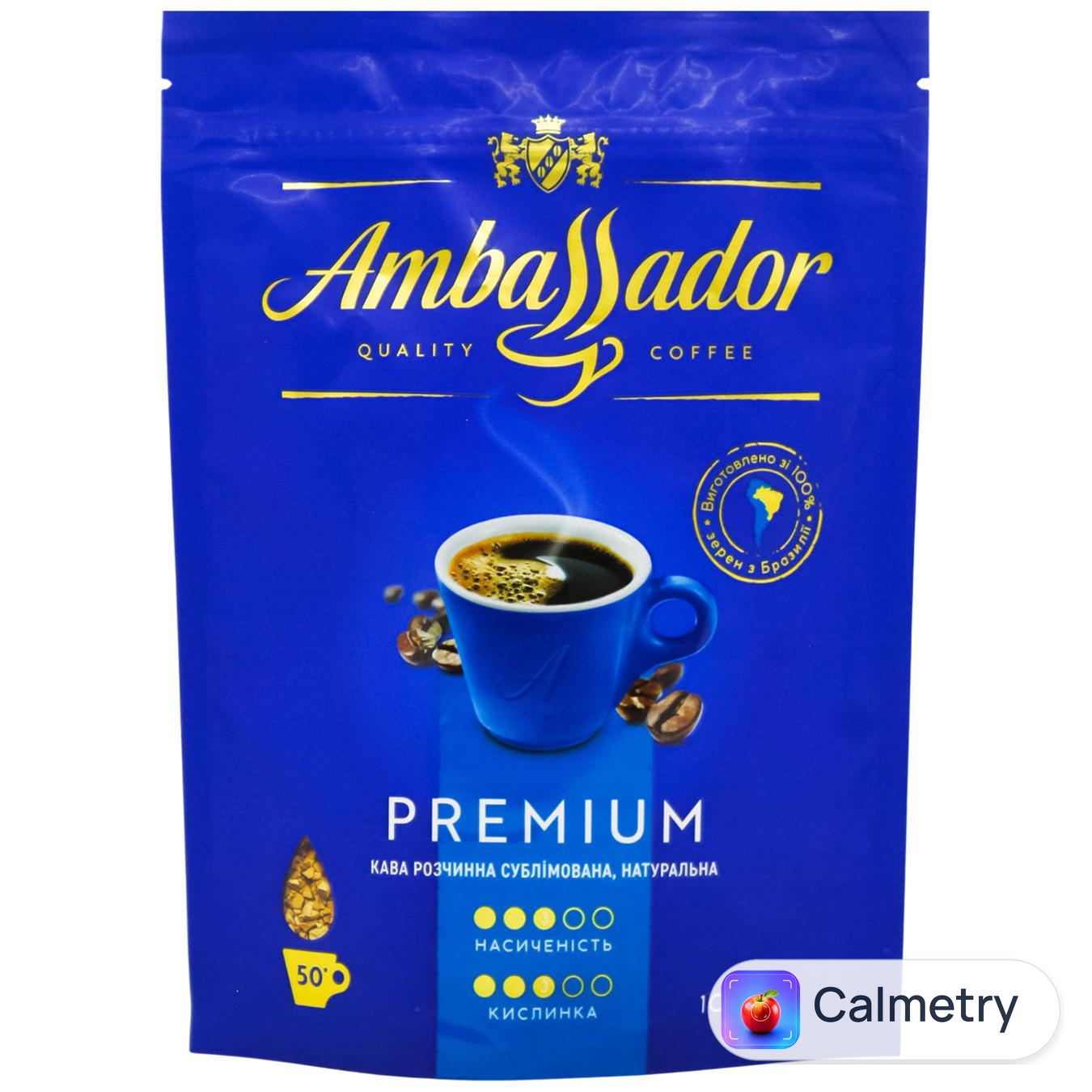 Кава розчинна Ambassador Premium 100г