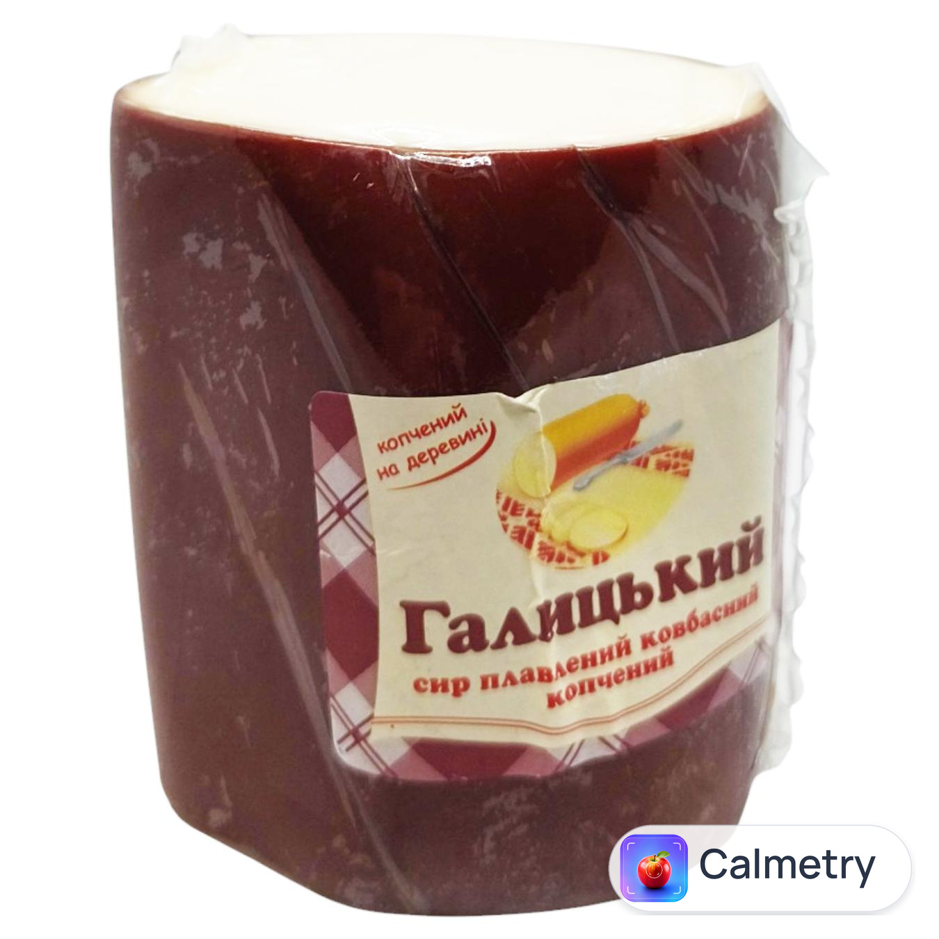 Сир Галицький плавлений ковбасний копчений 35%