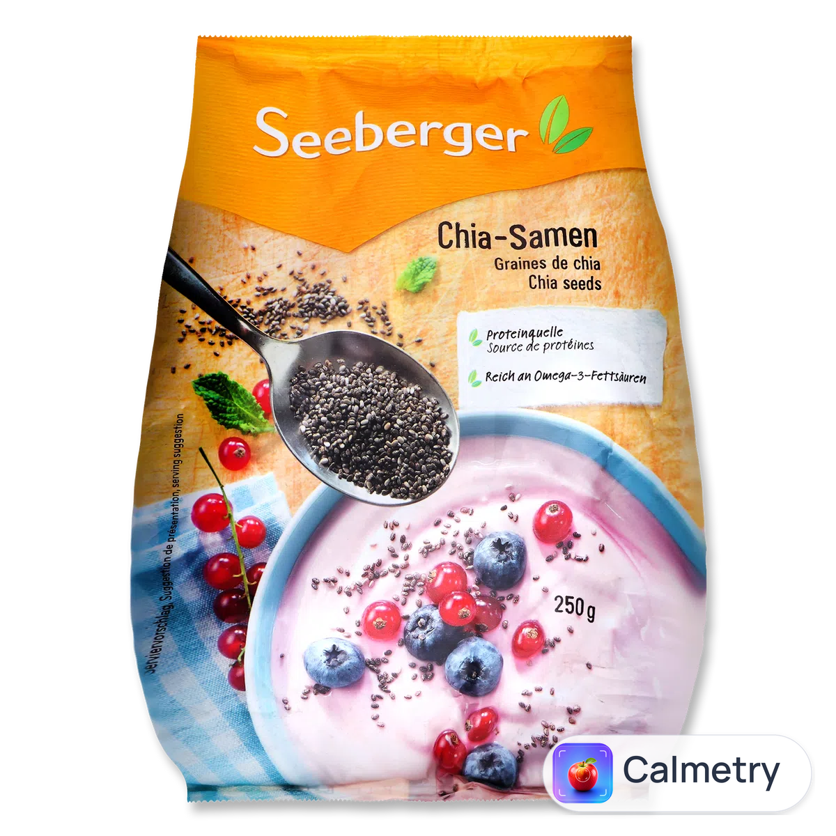 Насіння чіа Seeberger 250г