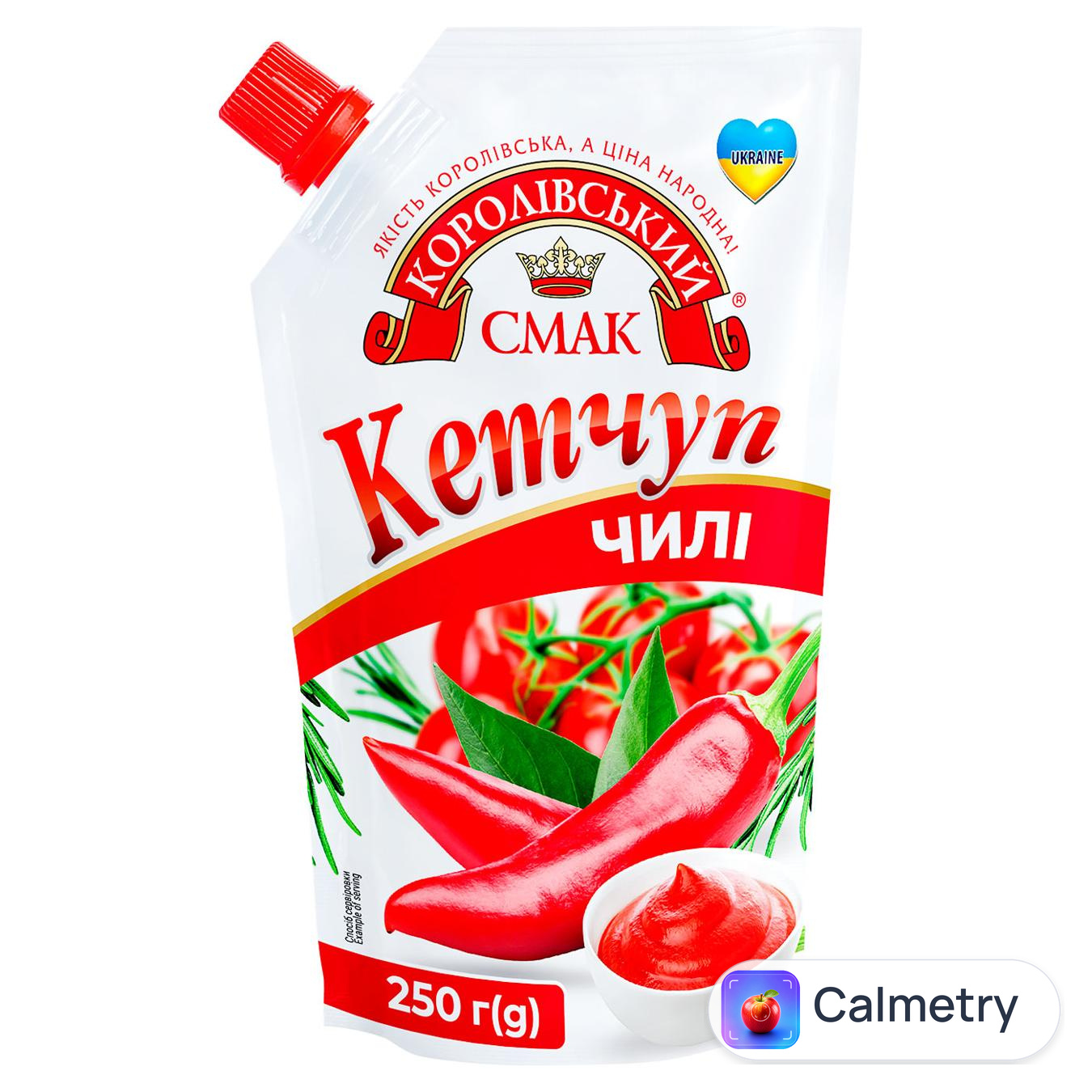 Кетчуп Королівський Смак Чилі 250г