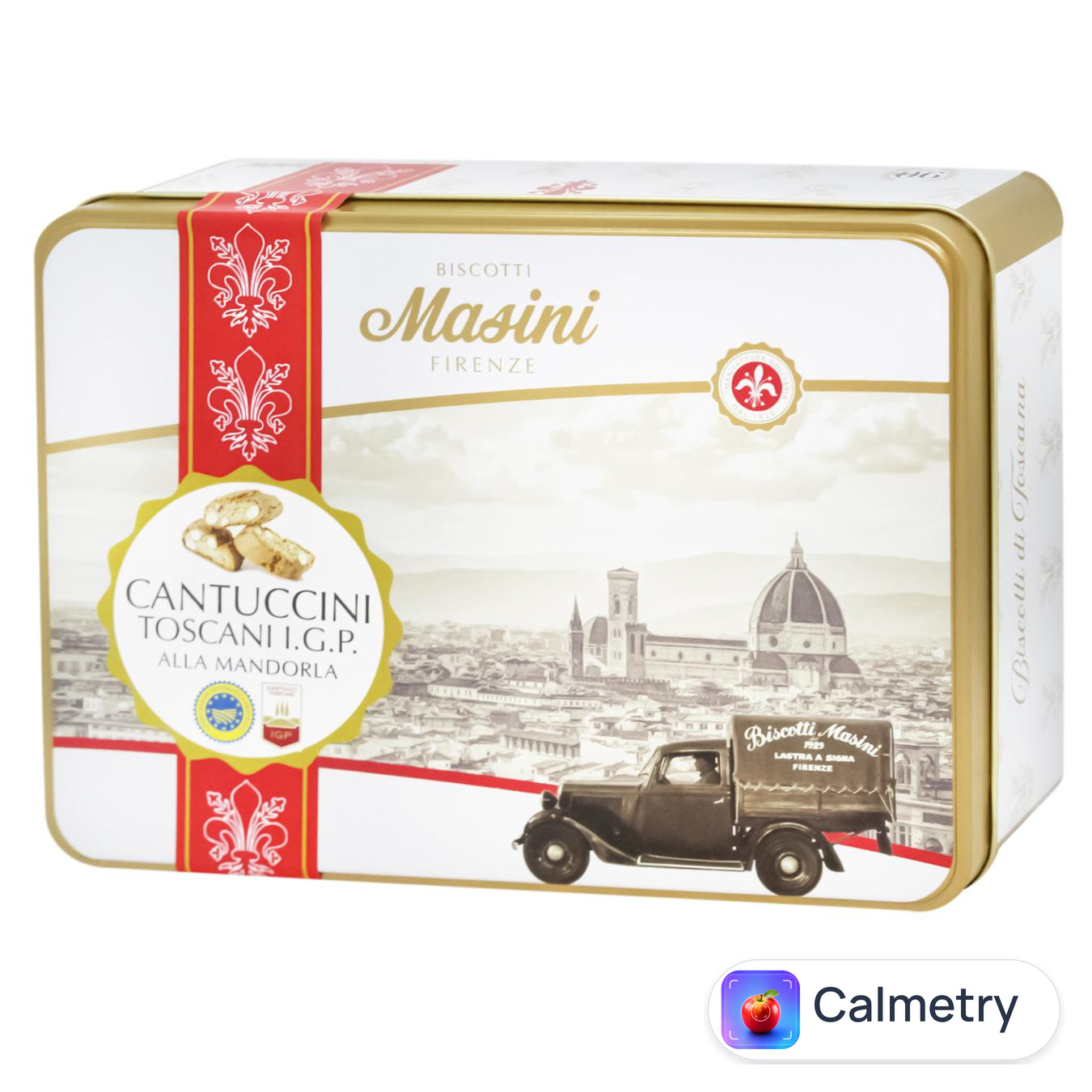 Печиво Masini Cantuccini Toscani IGP з мигдалем 300г — фото продукту