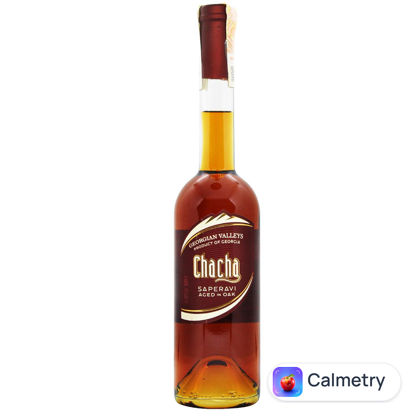 Чача Georgian Valleys Saperavi Aged in Oak 40% 0,5л