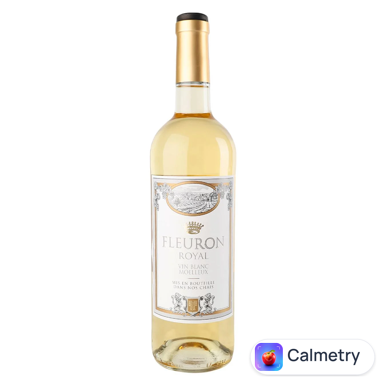 Вино Fleuron Royal Blanc Moelleux біле напівсолодке 10,5% 0,75л