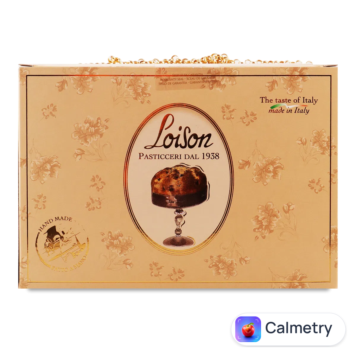 Кекс Loison Панеттоне Gold зі шматочками шоколаду та карамелі 750г
