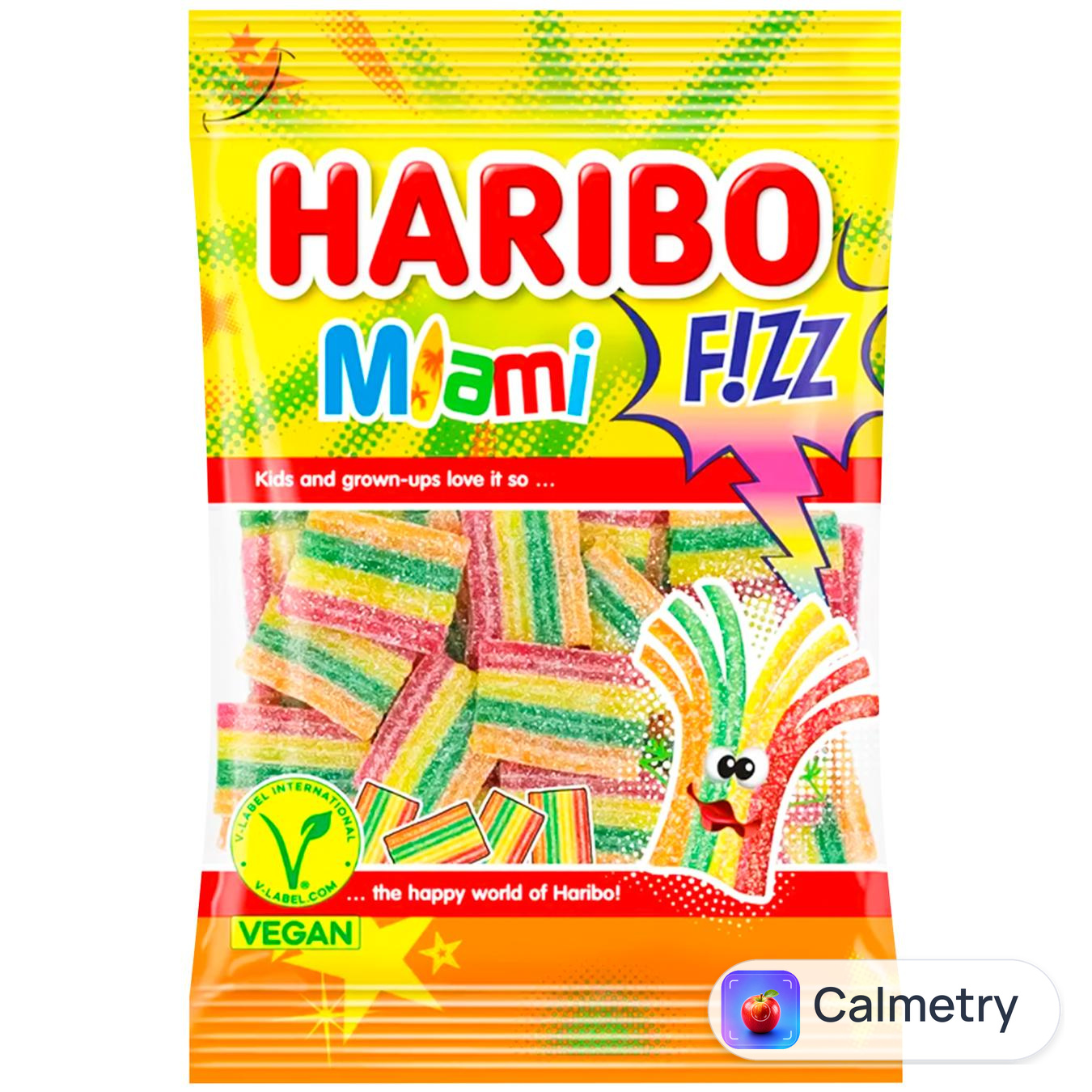 Цукерки жувальні Haribo Miami F!zz 85г — фото продукту