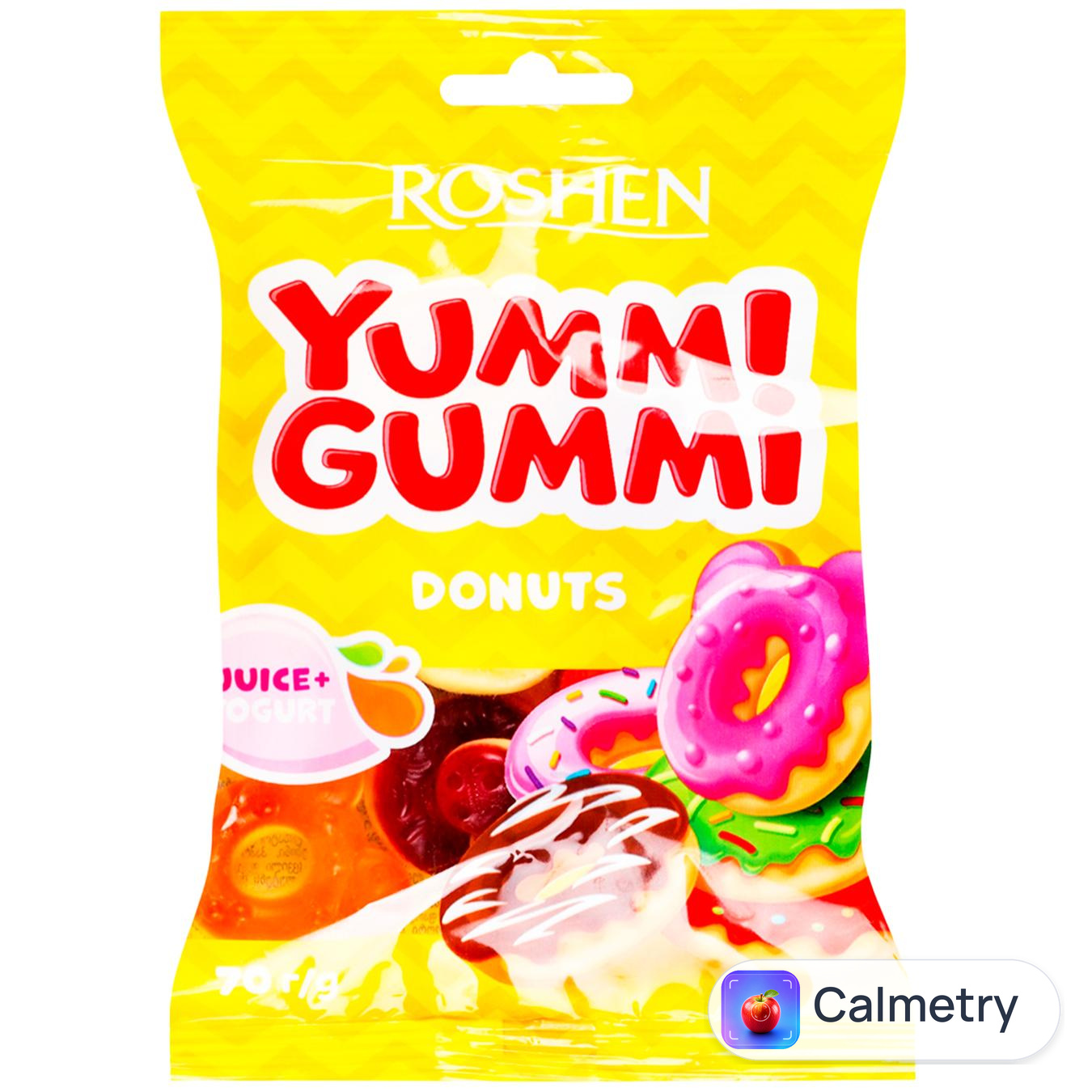 Цукерки Roshen Yummi Gummi Donuts 70г