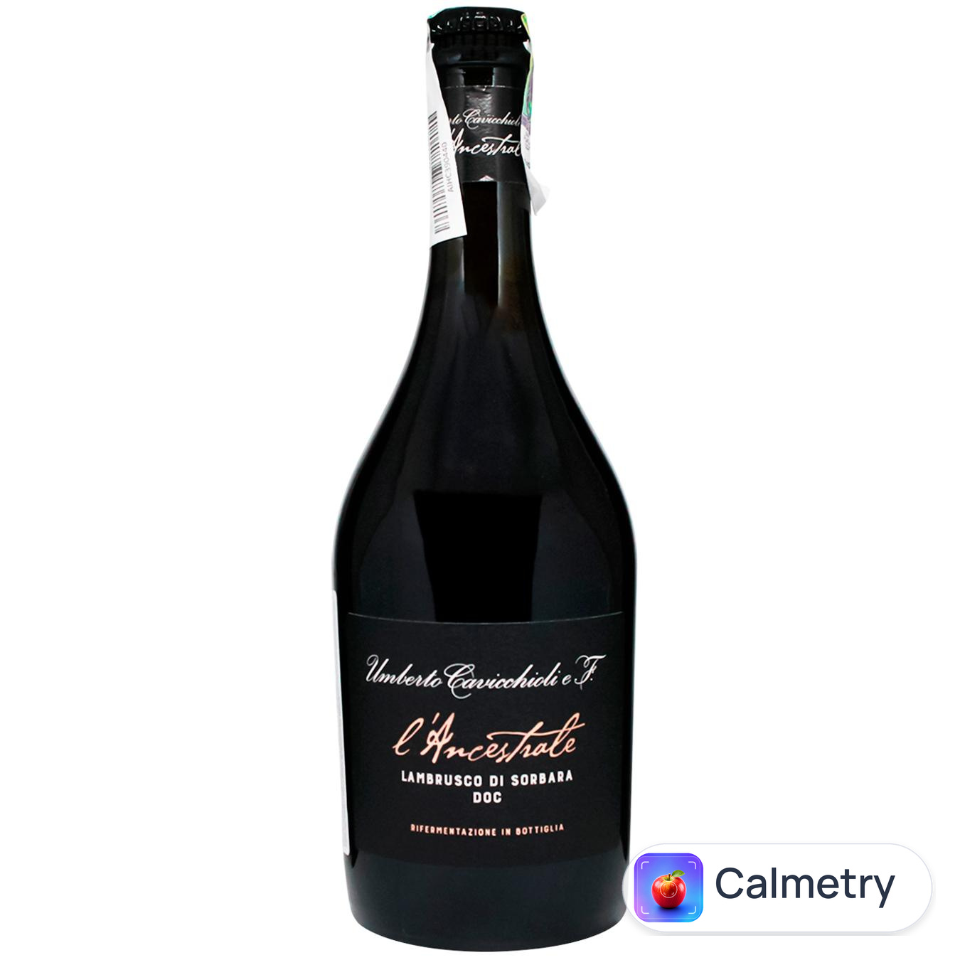 Вино ігристе Cavicchioli l'Ancestrale Lambrusco di Sorbara рожеве сухе 11% 0,75л