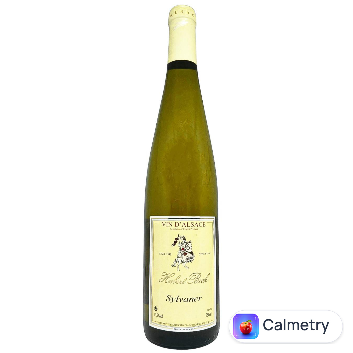 Вино Hubert Beck Sylvaner біле сухе 13,5% 0,75л