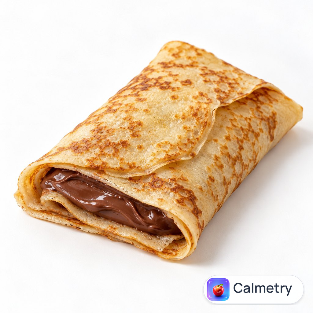 Млинець з шоколадною начинкою