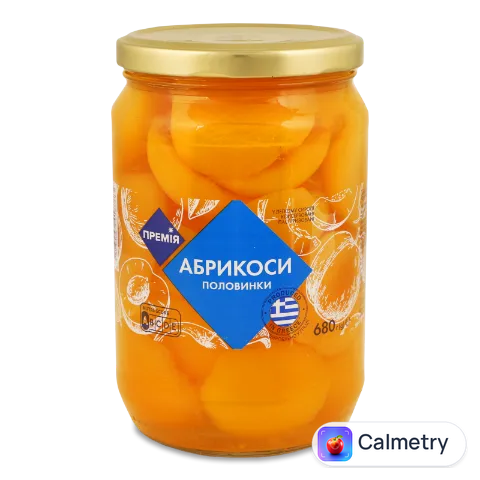 Абрикоси половинками «Премія»® в легкому сиропі 680г