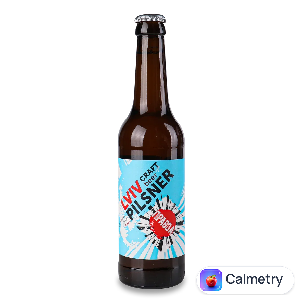 Пиво «Правда» Lviv Pilsner світле нефільтроване 0,33л