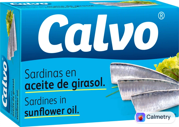 Сардини Calvo в соняшниковій олії 120 г