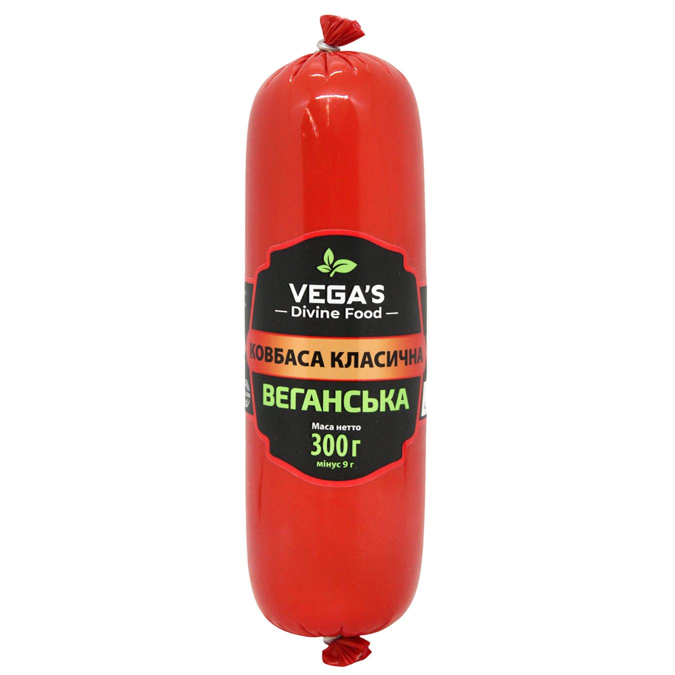 Ковбаса Vega's Класична веганська 300г — фото продукту