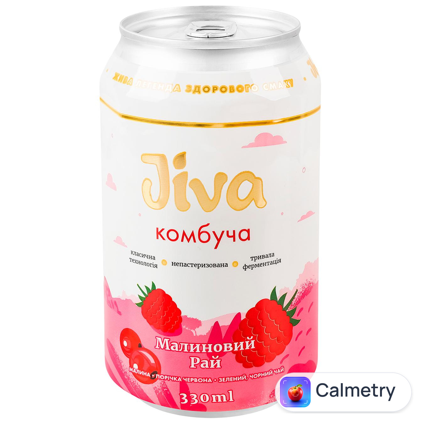 Комбуча Jiva Малиновий рай 0,33л