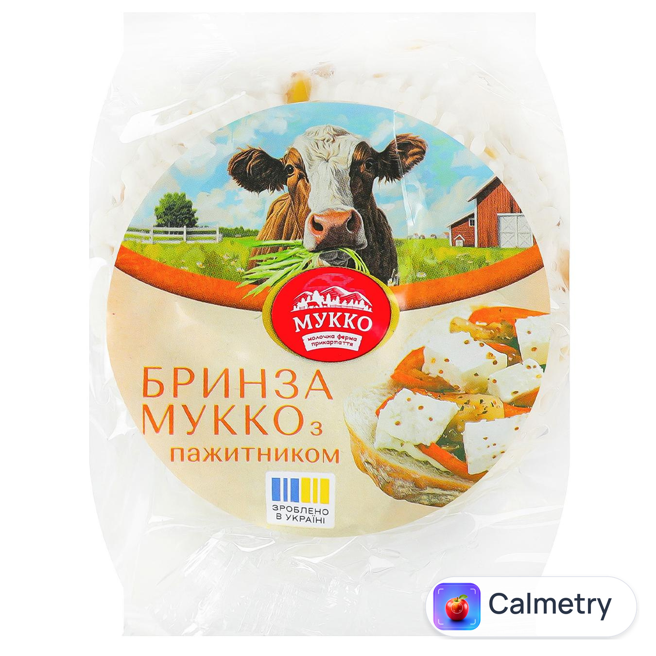 Сир Мукко Бринза з пажитником 36,2% — фото продукту