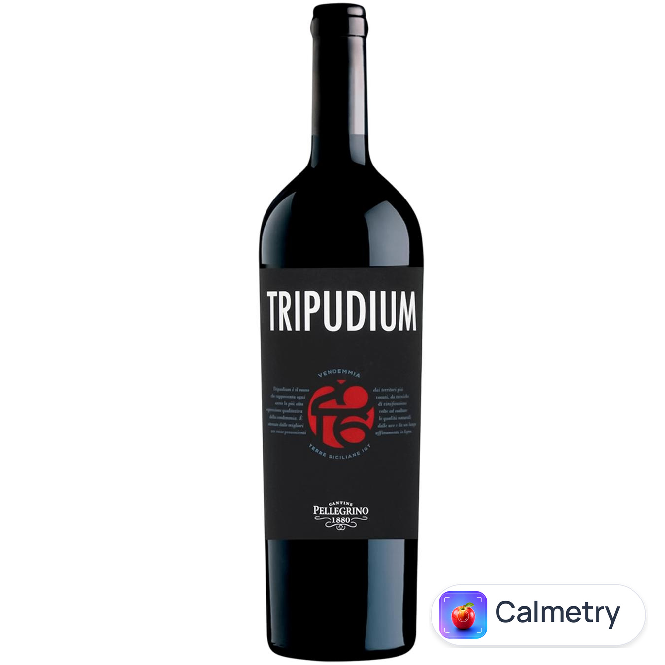 Вино Cantine Pellegrino Tripudium червоне сухе 14% 0,75л