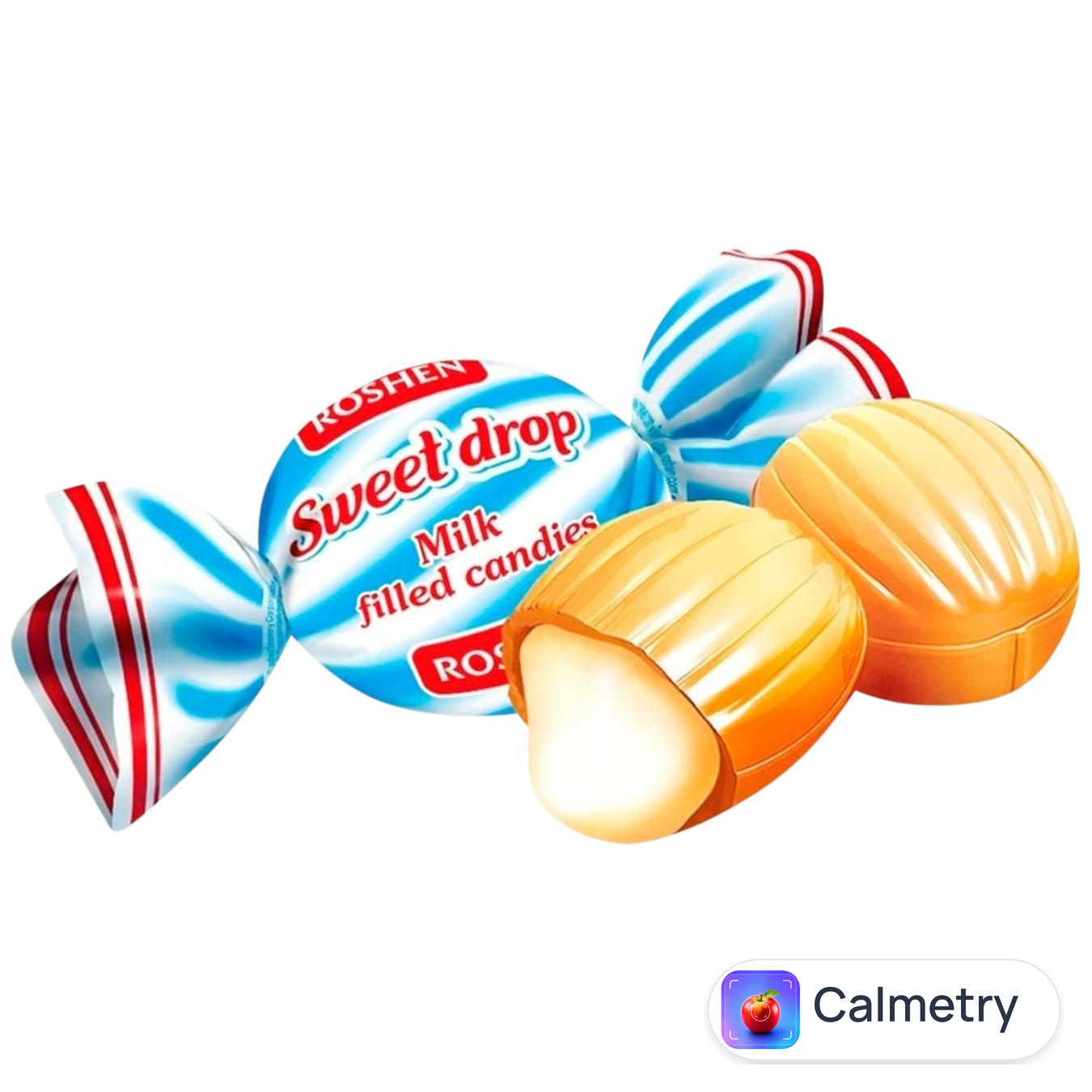 Цукерки Roshen Молочна крапля