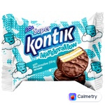 Печиво-сендвіч Konti Super Kontik з начинкою маршмеллоу в глазурі 30г