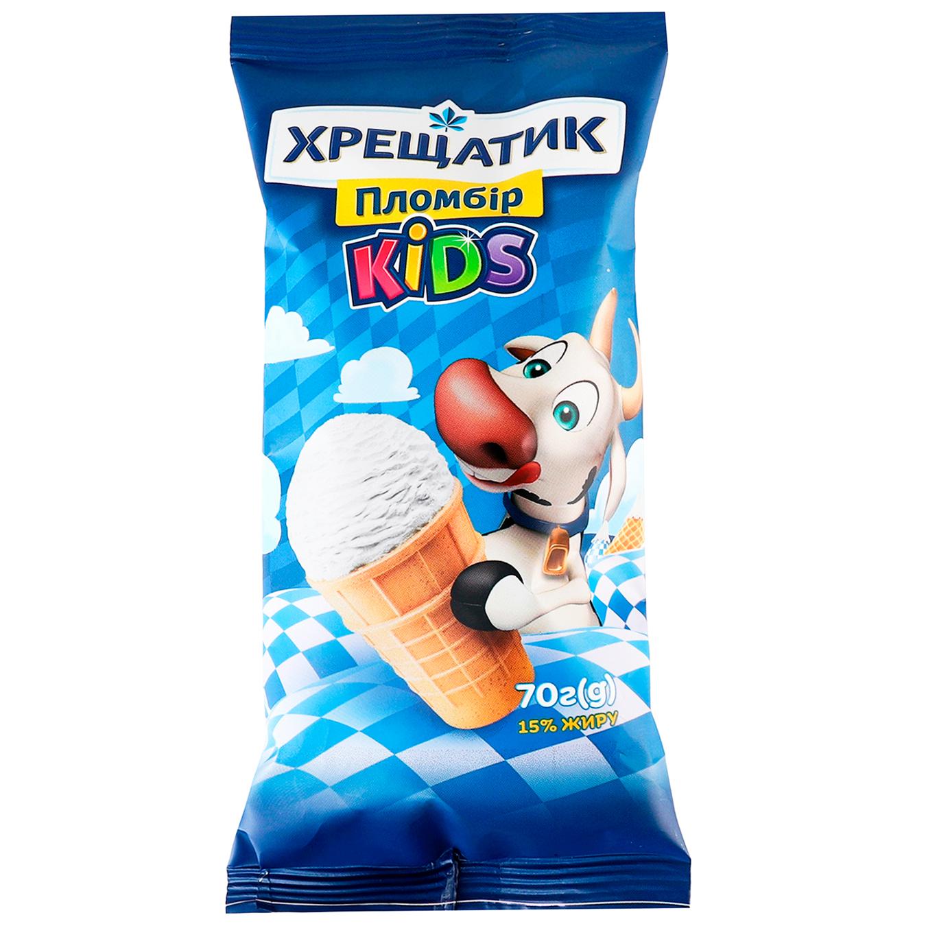 Морозиво Хрещатик Kids 70г — фото продукту