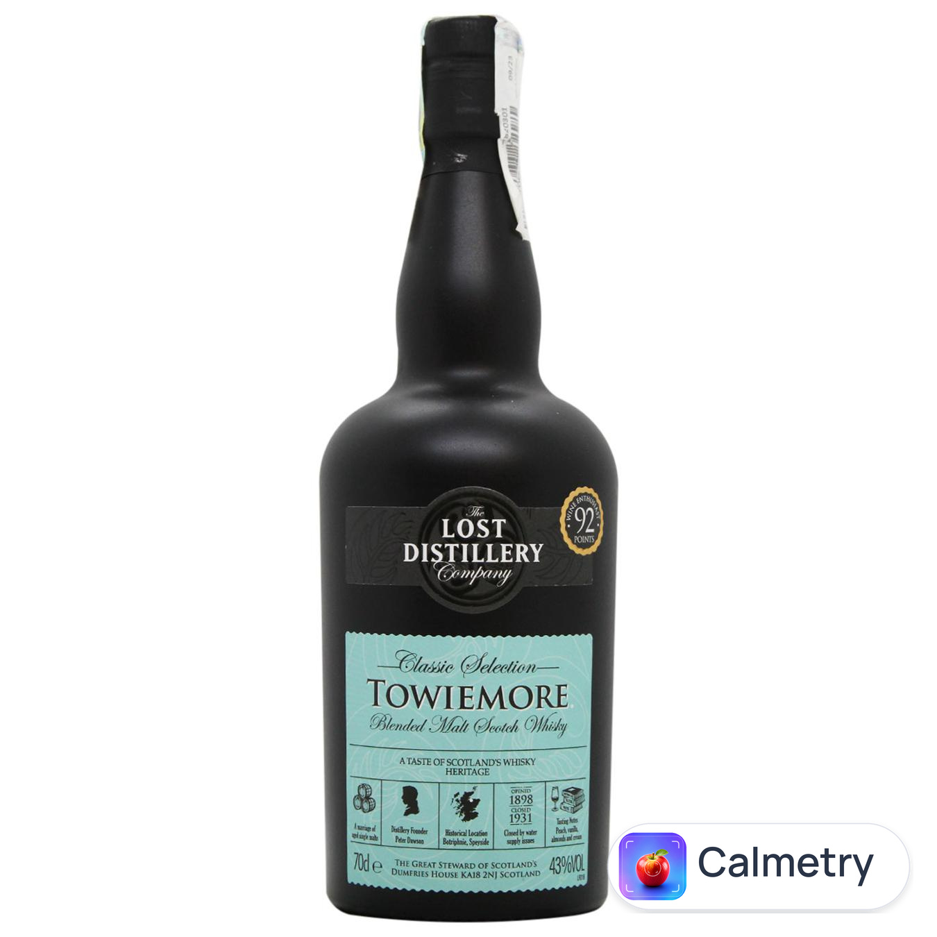 Віскі The Lost Towiemore 43% 0,7л