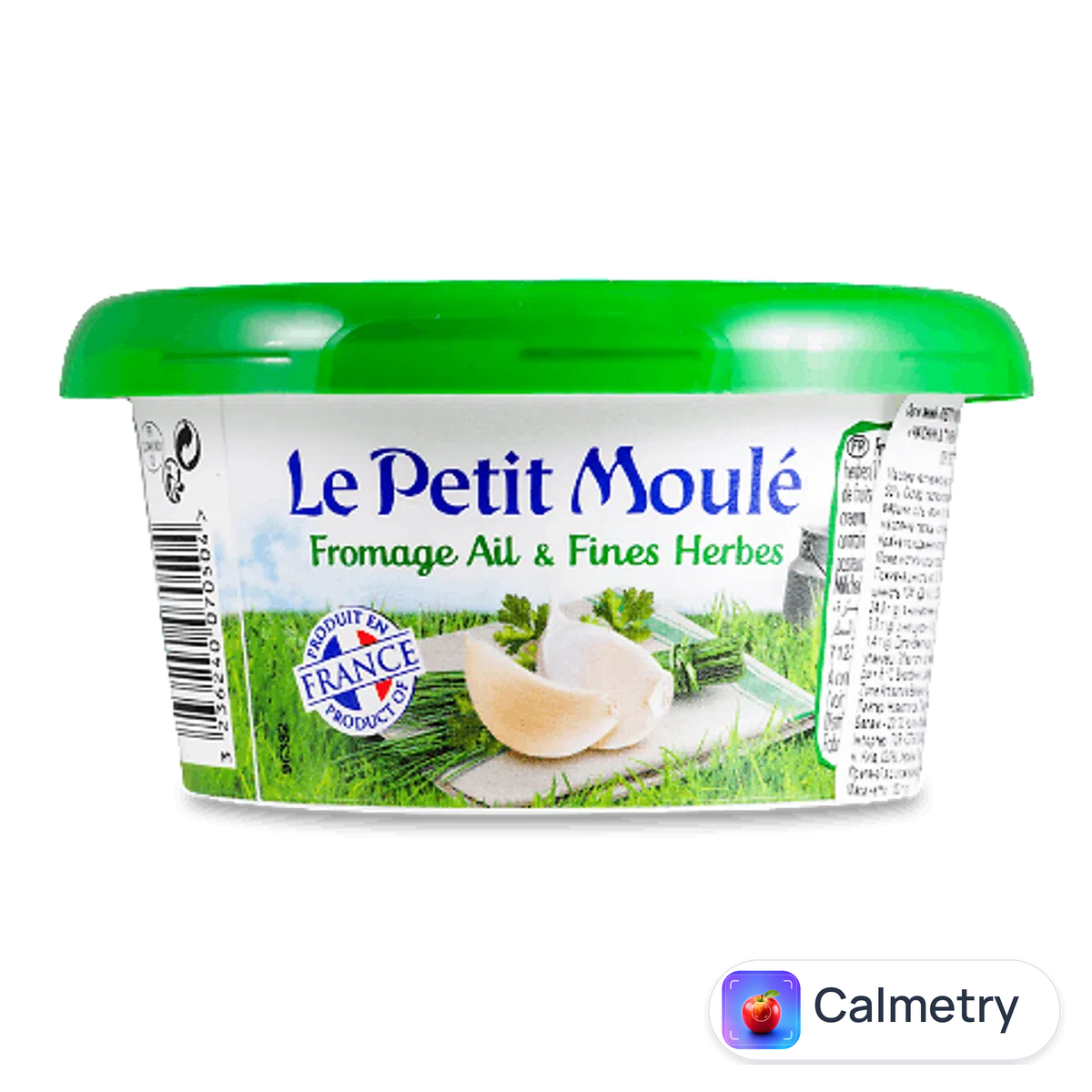 Сир Le Petit Moule часник та трави м'який 60% з коров'ячого молока 150г