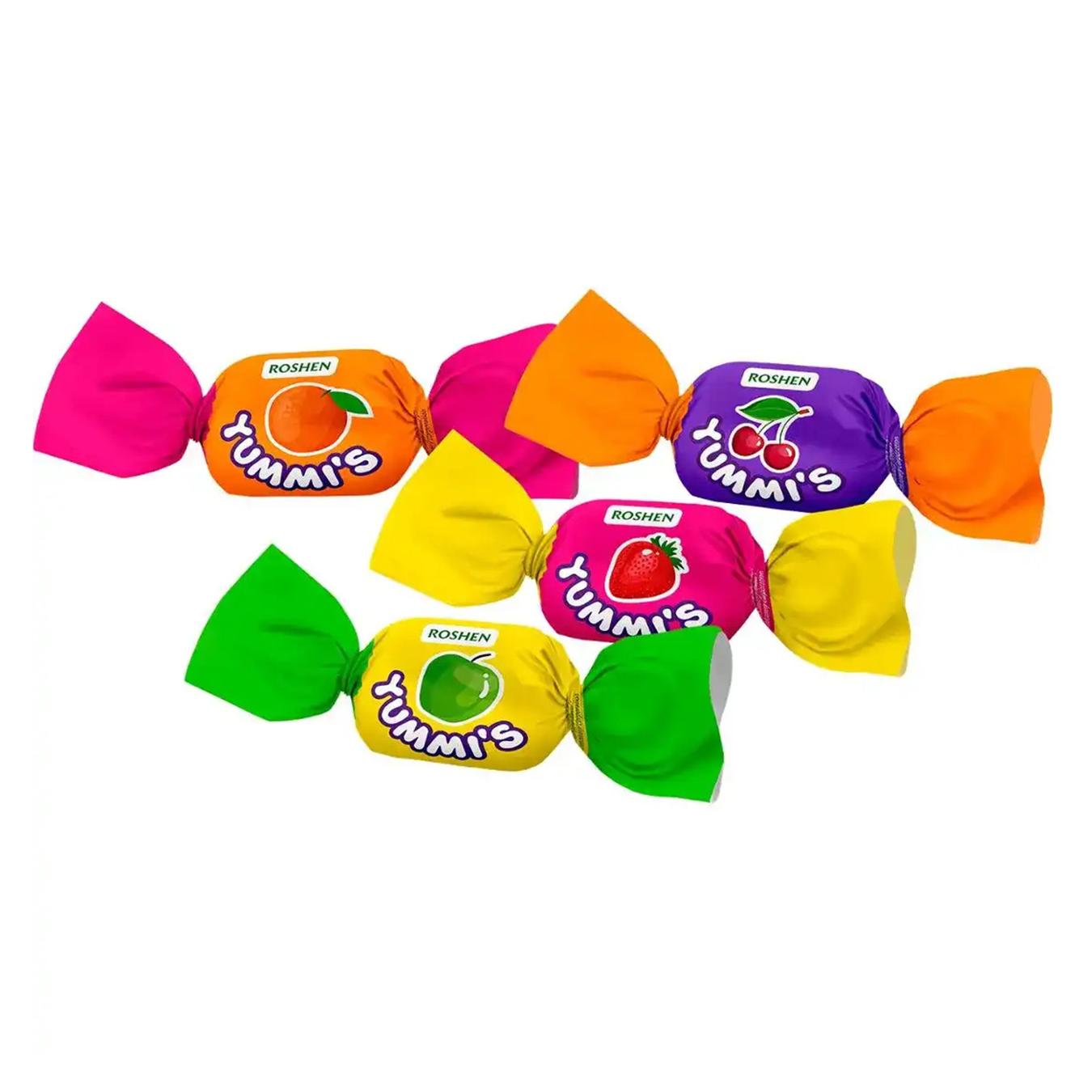 Цукерки Roshen Yummi's зі смаком фруктів — фото продукту
