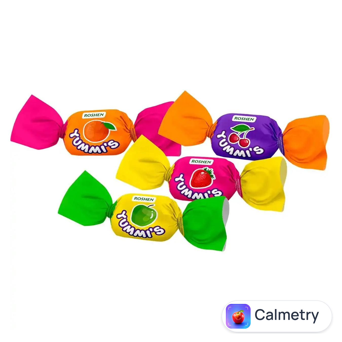 Цукерки Roshen Yummi's зі смаком фруктів — фото продукту