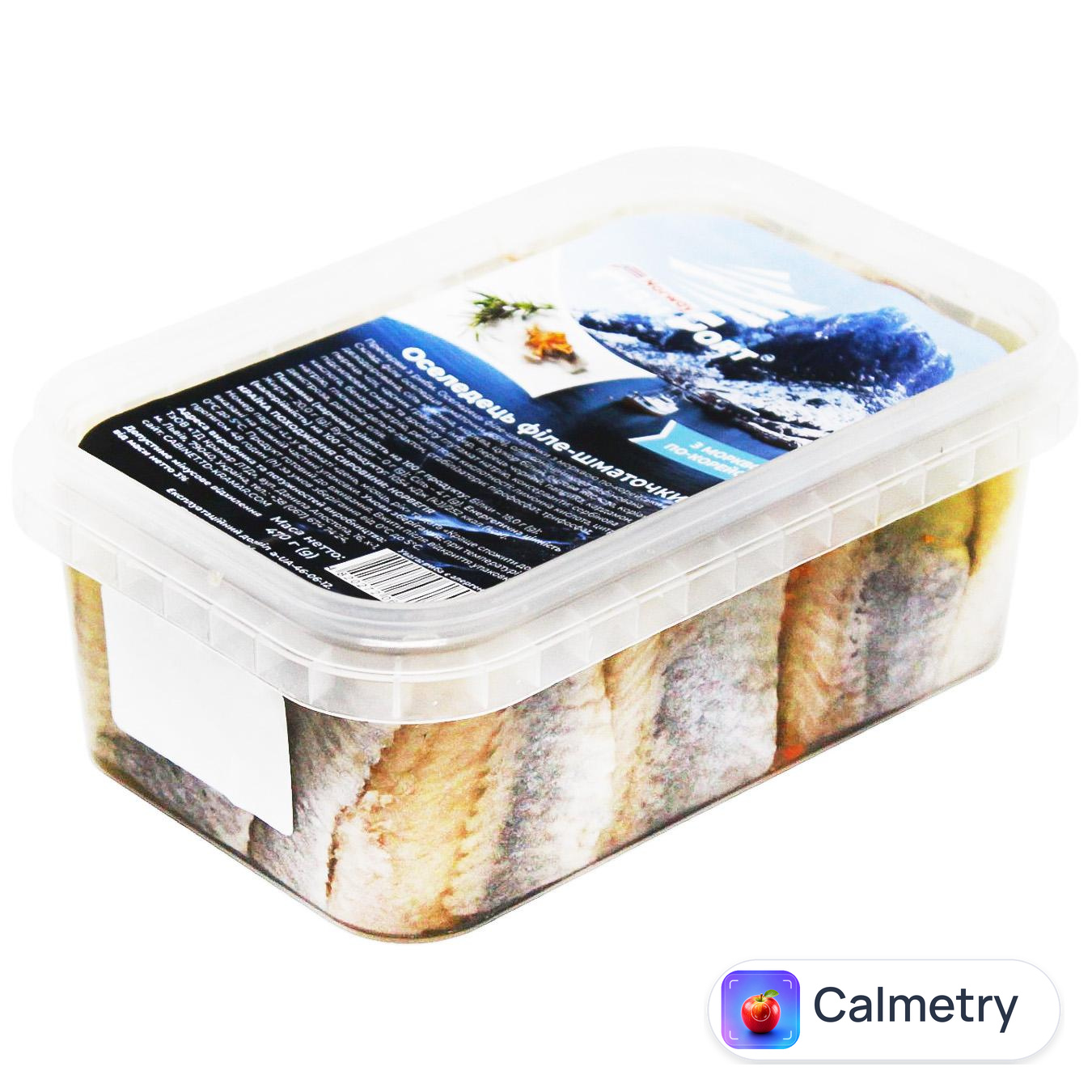Оселедець Fish Port філе-шматочки з морквою по-корейськи 470г