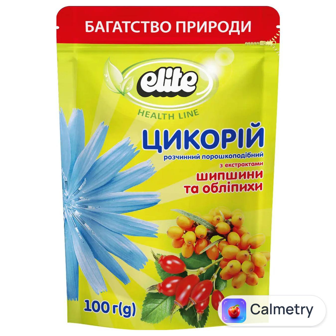 Цикорій Elite з екстрактами шипшини та обліпихи 100г