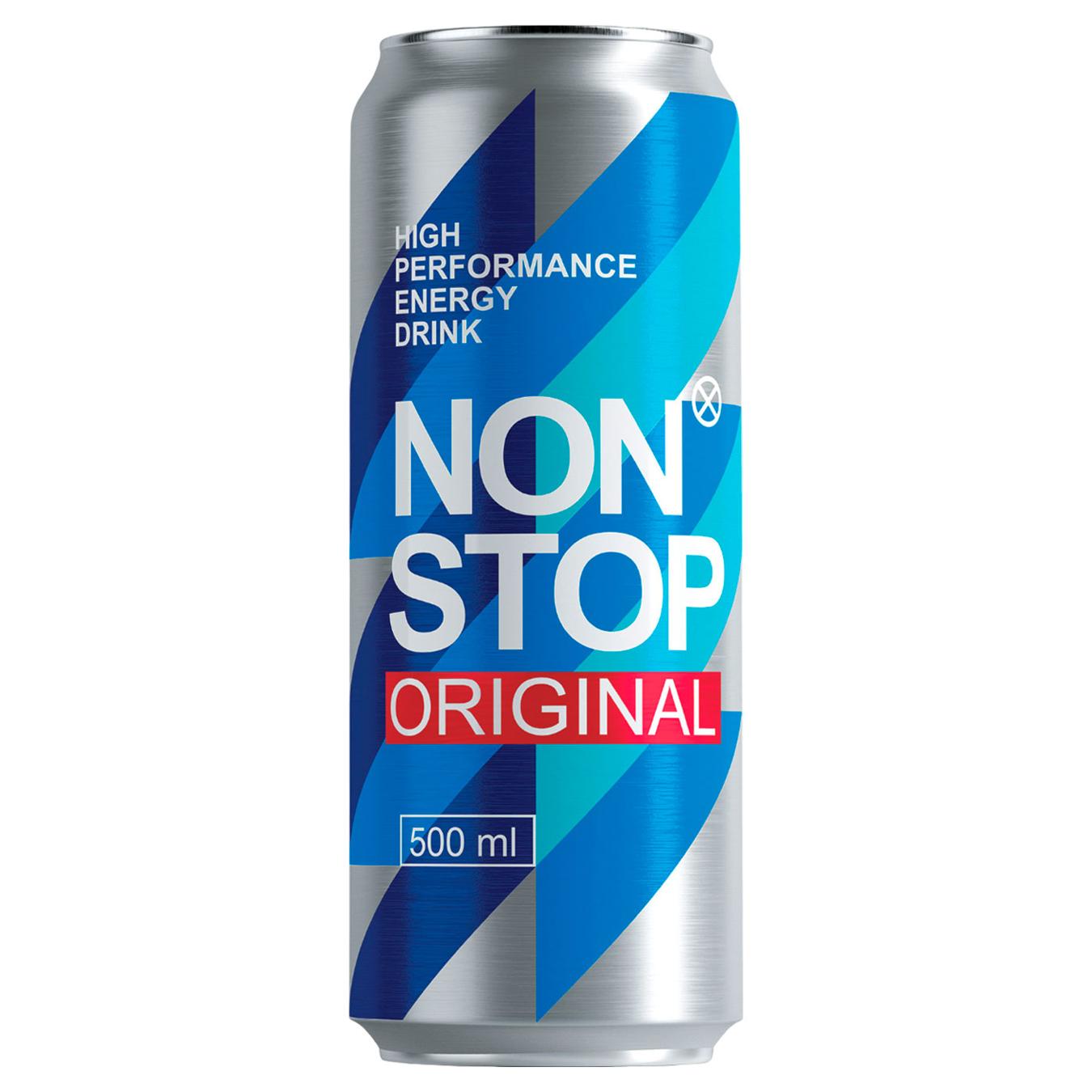 Напій енергетичний Non Stop Original 0,5л — фото продукту