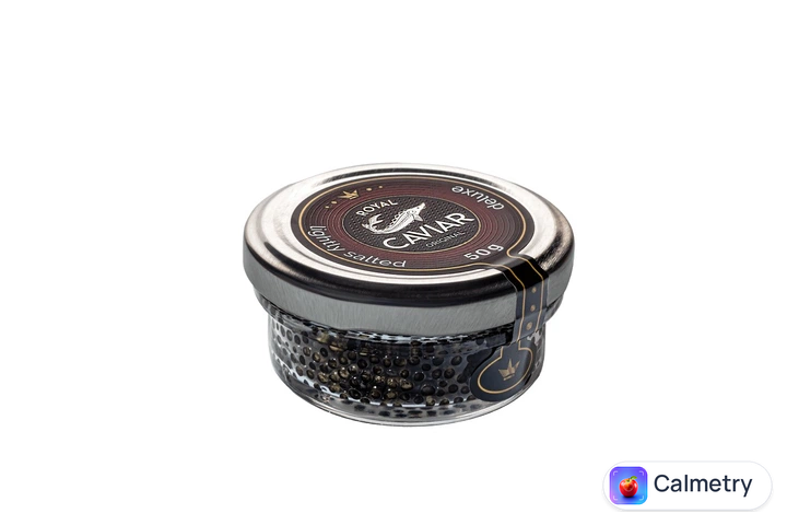 Ікра зерниста осетрових ROYAL CAVIAR - «DE LUXE» 50 г