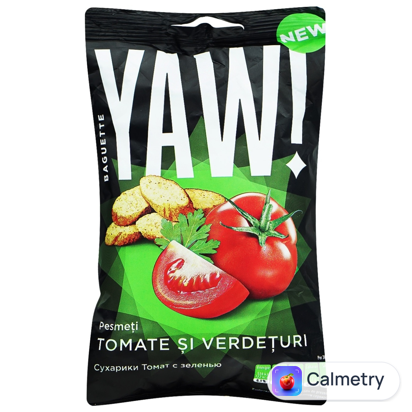Сухарики Yaw! Багети зі смаком томатів з травами 60г